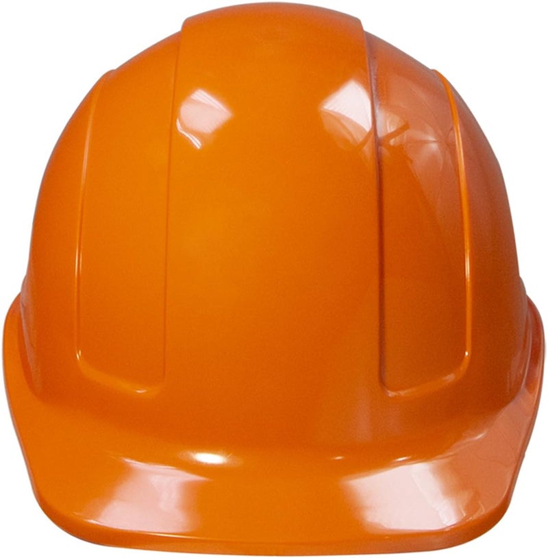 JORESTECH Safety Hard Hat Orange HDPE Cap Style Helmet with 4-Point Adjustable Ratchet Suspension for Work, Home, and General Headwear Protection ANSI Z89.1-14 Compliant HHAT-01 - Image 1