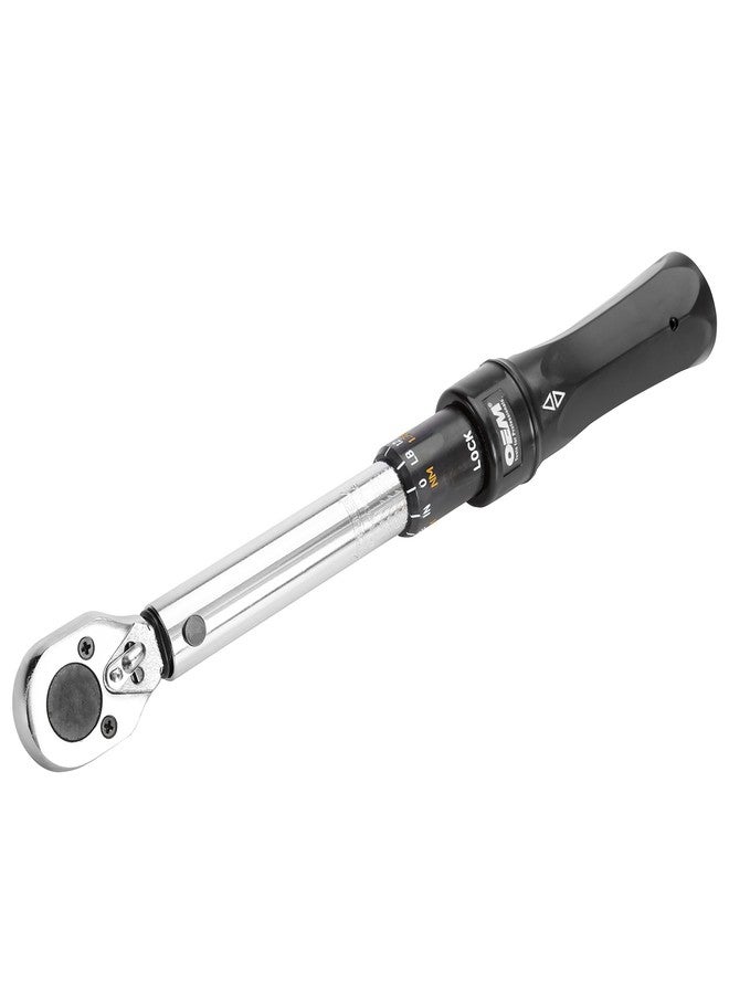 OEMTOOLS 25685 3/8" Torque Wrench, Drive Click Style 3/8 Torque Wrench 25-250 Lb, Precision Automotive Fastening, Bidirectional Torque Control, Audible Feedback - Image 1