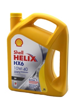 Shell HELIX HX6 10W-40 FOR GASOLINE ENGINES  - Image 1