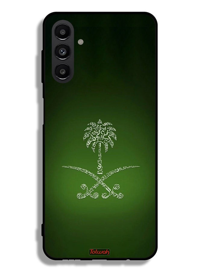 Tolwak Samsung Galaxy A13 5G Protective Case Cover Kingdom Of Saudi Arabia Sign Vintage - Image 1