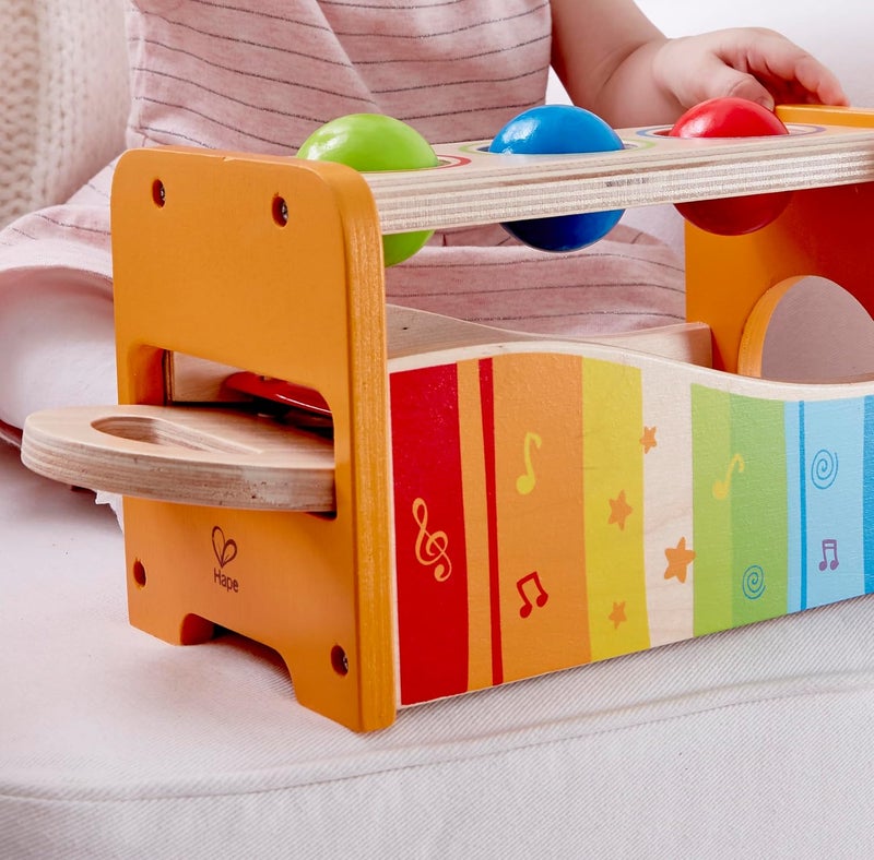 Hape E0305 Pound and Tap Bench with Slide Out Xylophone - Image 5