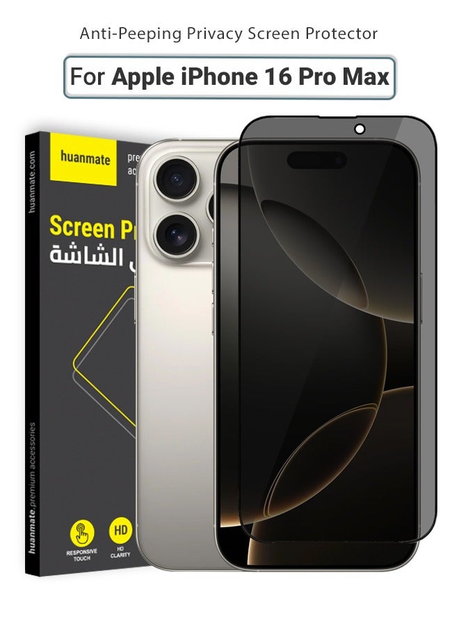 huanmate Huanmate iPhone 16 Pro Max Privacy Screen Protector Z273428EC9288029883ECZ