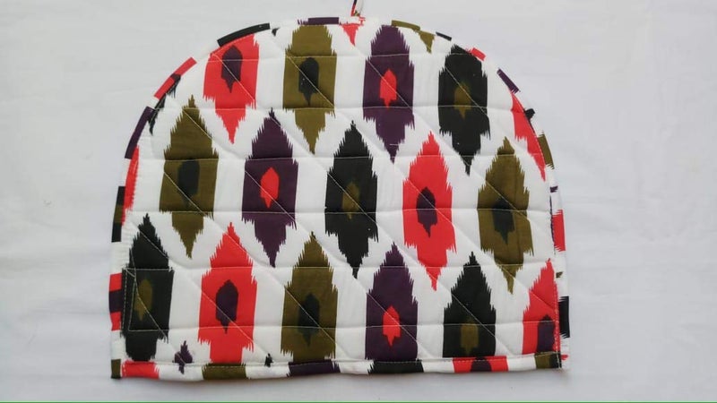 Malan Bai غطاء شاي مالان باي ماندالا مزخرف يدويًا لفصل الشتاء غطاء إبريق الشاي القطني غطاء القهوة الساخنة ديكور مطبخ يدوي الصنع علامة تجارية: مالان باي - Image 1