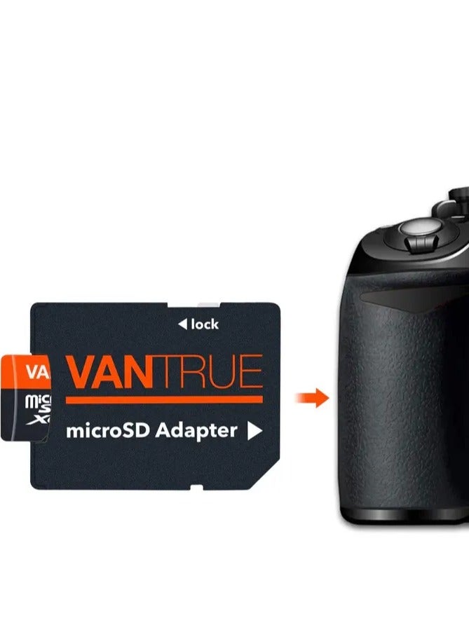 فانترو بطاقة ذاكرة فانترو بسعة 128 جيجابايت مع محول SD - Image 2