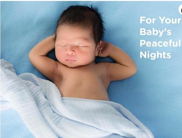 Baby Bed Protector Sheet | Reusable, Waterproof, Quick-Dry, Soft Cotton Fabric, Small Size 17x29 cm | Blue | for Newborn & Toddler  - Image 5