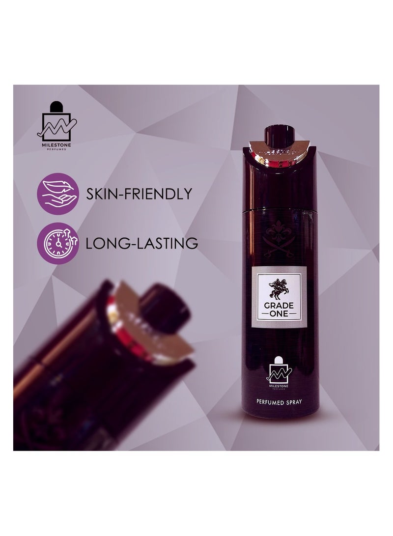 Milestone Grade One Perfumed Spray For Men 200ml - Image 3