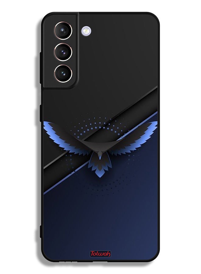 Tolwak Samsung Galaxy S21 5G Protective Case Cover Eagle Digital Abstract Art - Image 3