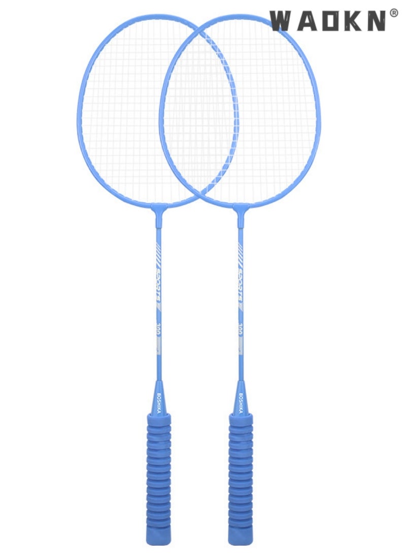 Generic - Badminton Racket Set, Lightweight Professional Badminton Racket Set for Badminton Racquets Badminton Rackets Set, Lightweight Badminton Rackets Professional Set with 3 Nylon Ball, 1 Badminton Bag - Image 1