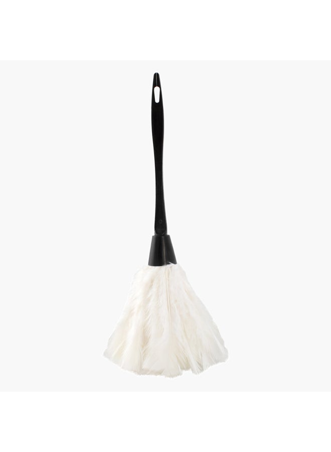 Cleaning Feather Duster White/Black 20x22cm  - Image 1