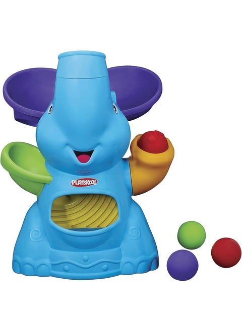 Elefun Busy Ball Popper Active Toy For Toddlers And Babies 9 Months And Up With 4 Colorful Balls (Amazon Exclusive)