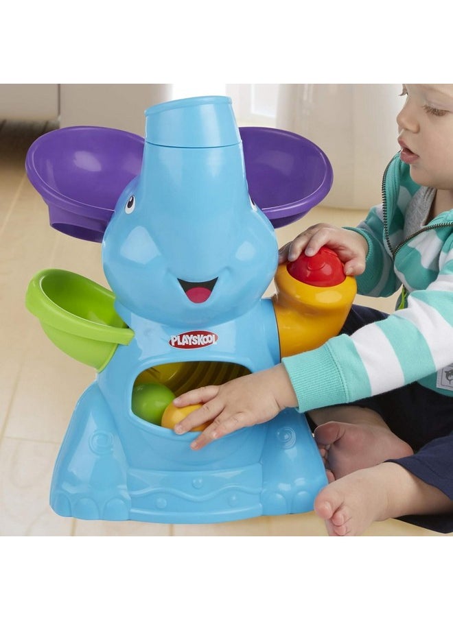 Elefun Busy Ball Popper Active Toy For Toddlers And Babies 9 Months And Up With 4 Colorful Balls (Amazon Exclusive)
