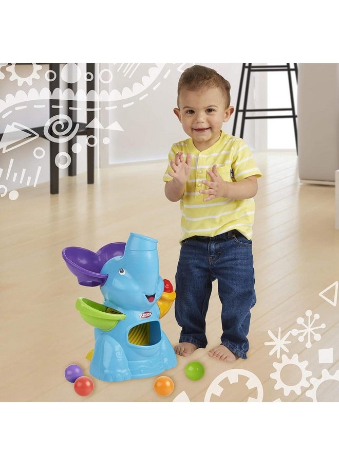 Elefun Busy Ball Popper Active Toy For Toddlers And Babies 9 Months And Up With 4 Colorful Balls (Amazon Exclusive)