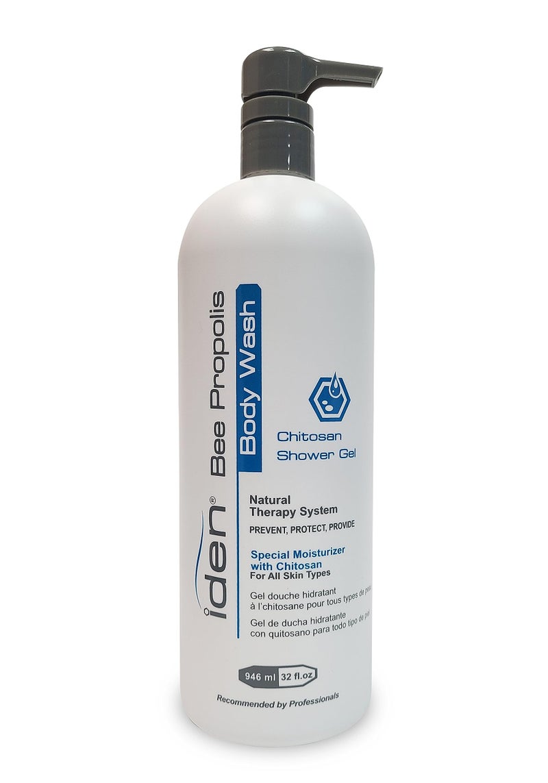 IDEN Bee Propolis Body Wash For Sensitive Skin Hydrates Softens 32 floz