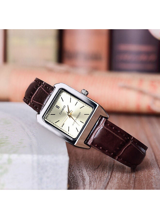 CASIO Leather Analog Watch LTP-V007L-9EUDF - Image 2