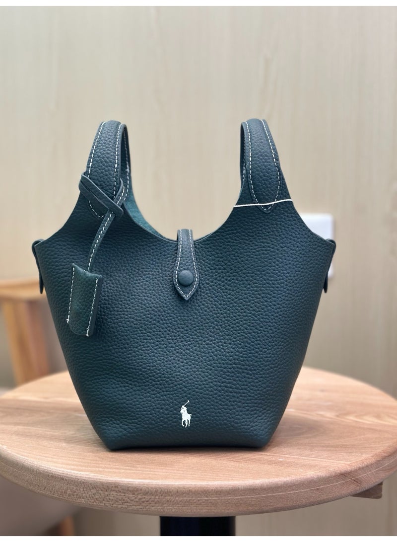 آر إل رالف بواسطة رالف لورين حقيبة كبيرة من جلد الغزال - Image 1