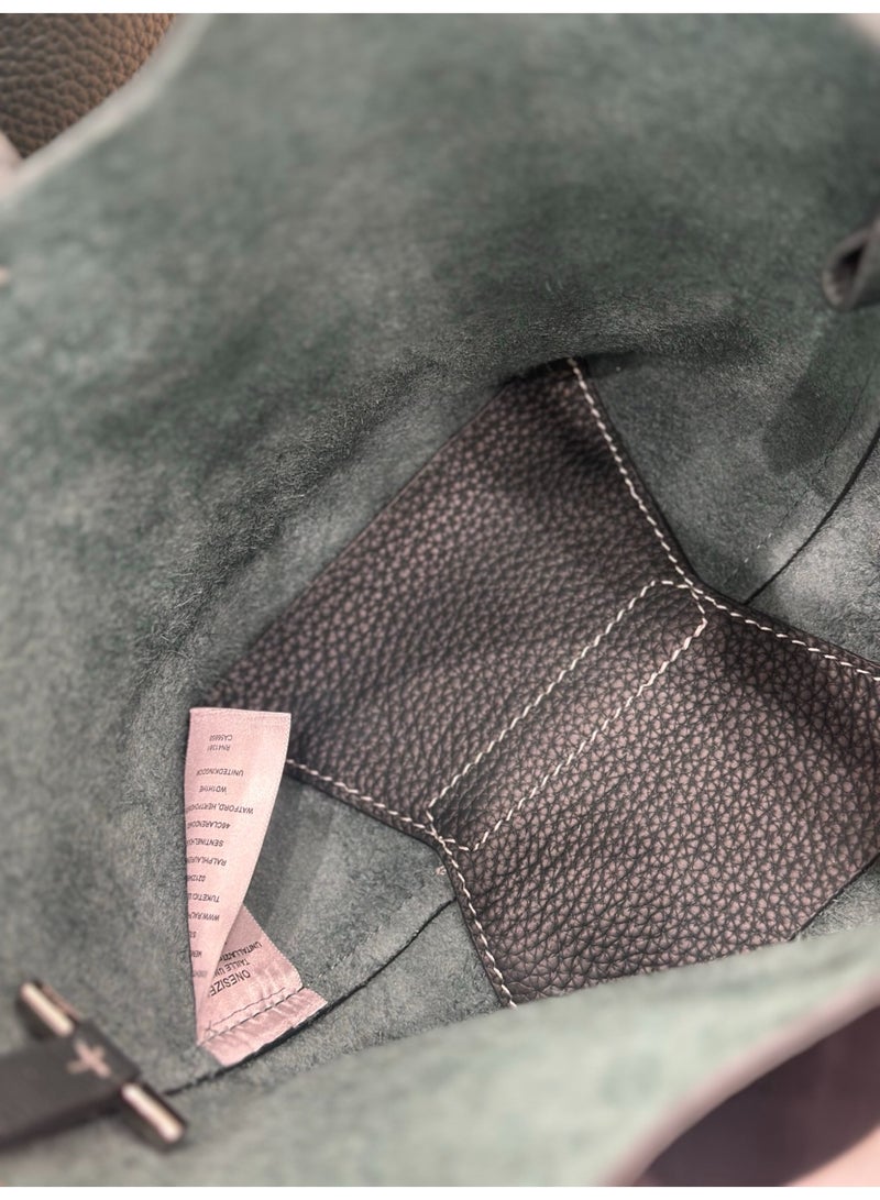 آر إل رالف بواسطة رالف لورين حقيبة كبيرة من جلد الغزال - Image 4