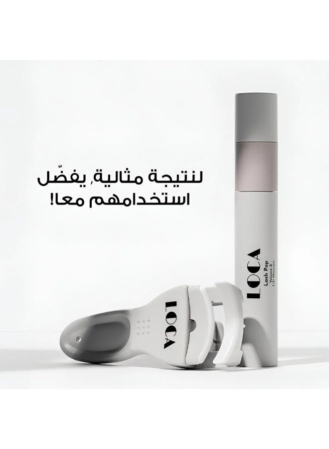 لوكا ماسكارا تكثيف وتطويل الرموش من لوكا 01 أسود داكن 01 Dark Black - Image 4