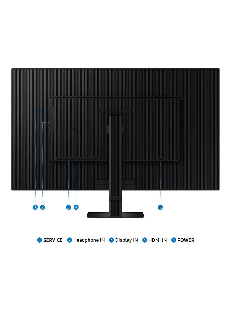 SAMSUNG 32-Inch ViewFinity S7 Series 4K UHD High Resolution Monitor with HDR10, Multiple Ports, Easy Setup Stand, Advanced Eye Care, Black - Image 2