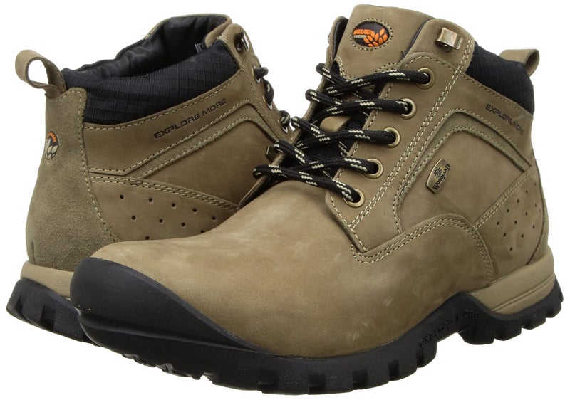 Woodland Men's Dubai Khaki Leather Ankle Boot-8 UK (OGBC 3485119) - Image 2