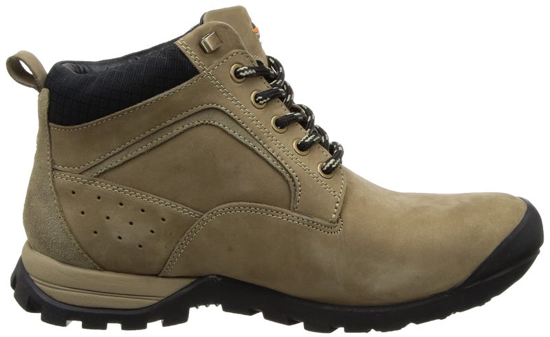 Woodland Men's Dubai Khaki Leather Ankle Boot-8 UK (OGBC 3485119) - Image 4