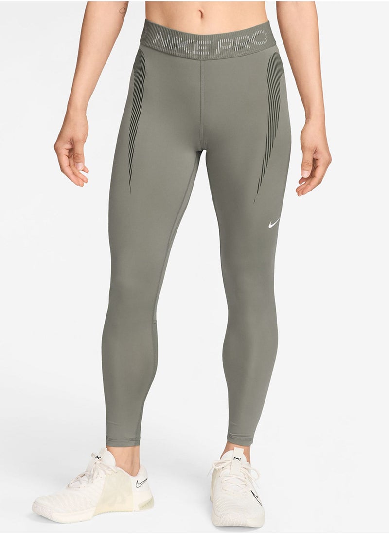 Nike - Pro Dri-Fit 7/8 Mid Rise Leggings - Image 1