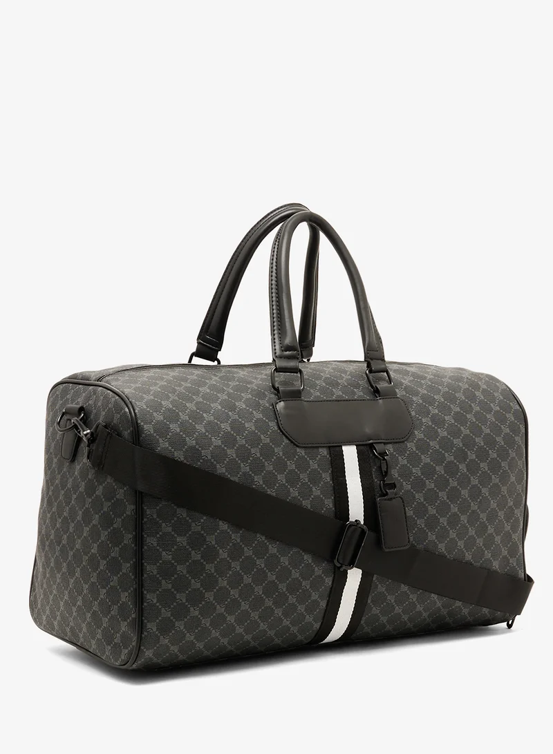 Robert Wood Casual Printed Travel Duffle Bag