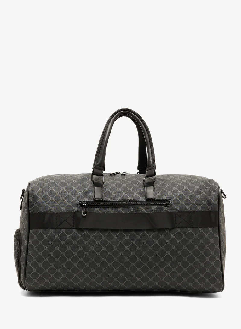 Robert Wood Casual Printed Travel Duffle Bag