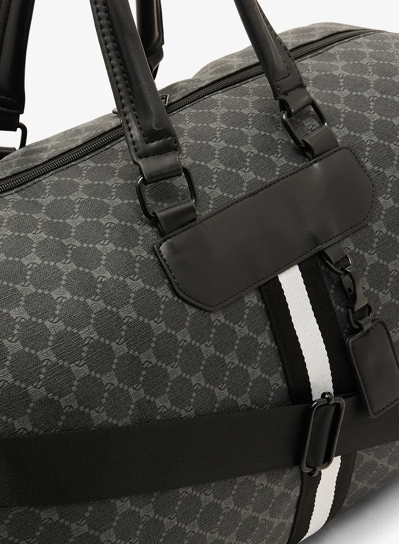 Robert Wood Casual Printed Travel Duffle Bag