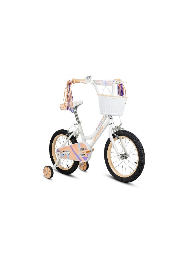 Spartan Oryx 16" Kids Bicycle in Light Peach - Image 2