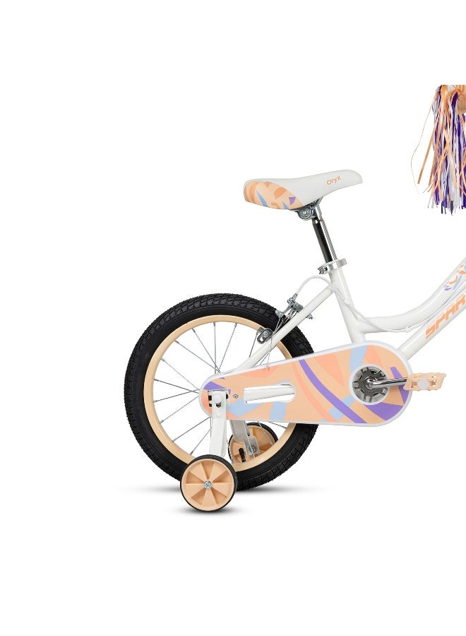Spartan Oryx 16" Kids Bicycle in Light Peach - Image 4