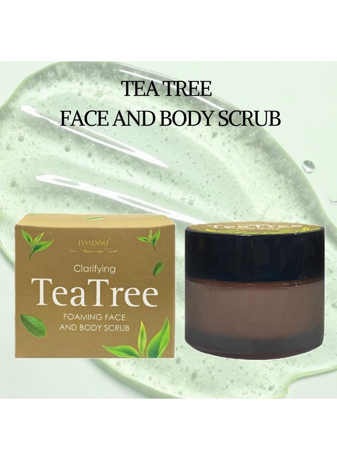 Nyassa Tea Tree Face and Body Scrub 35gm - Image 2