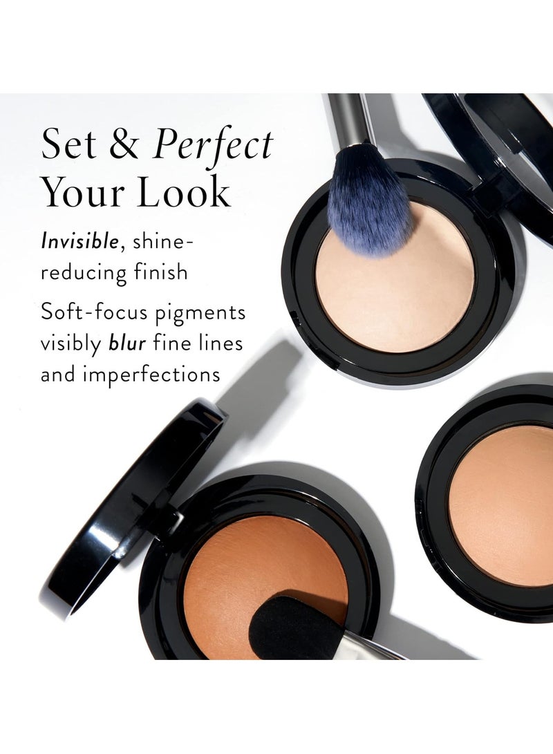 LAURA GELLER Baked Blurring Setting Powder Translucent Makeup Setting Powder For Soft Focus Finish Minimize Fine Lines and Pores Porcelain Fair - Image 2