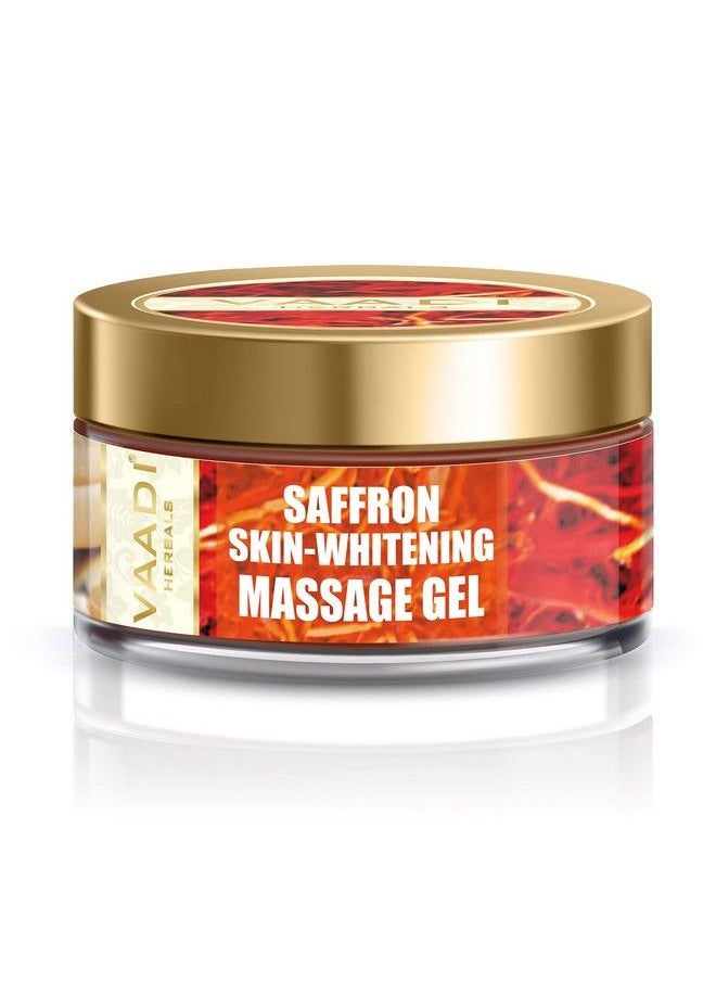 VAADI HERBALS - جل تدليك لتبييض البشرة بالزعفران 50 مل - Image 1