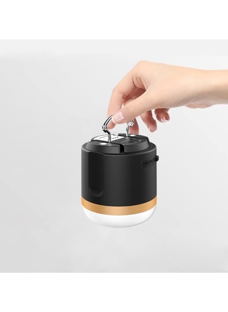 إيكو فلو - مصباح تخييم ECOFLOW، مصباح تخييم متعدد الاستخدامات مقاوم للماء، تعتيم بدون خطوات، 4 أوضاع إضاءة + SOS، قاعدة مغناطيسية للطوارئ، الهواء الطلق، المشي لمسافات طويلة والسيارة - Image 1