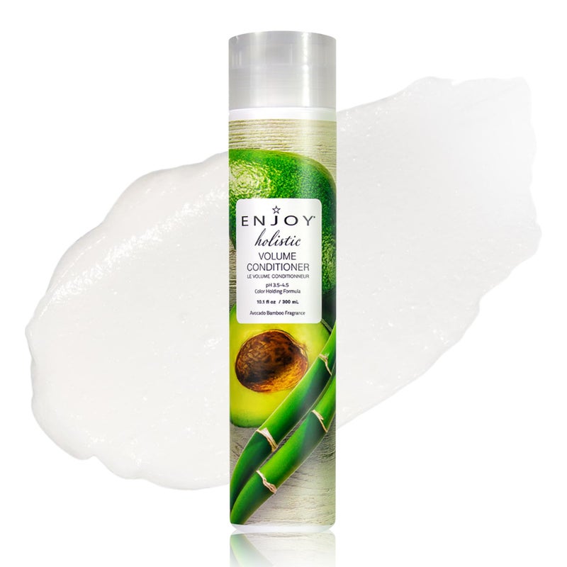 ENJOY Hair Care Holistic Volume Conditioner pH 3545 Hair Conditioner For Damaged Hair Conditioner Curly Hair Products 10 Fl Oz