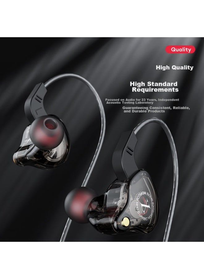 Witgoer Professional Monitoring Headphones, Wired 3.5mm, For Gaming Without Microphone, 3-meter Extra Long Cable, For Streamers, Live Broadcasting, Sound Card, In-ear, Computer Extended Cord, Noise-cancelling, Headphone Monitor - Image 3