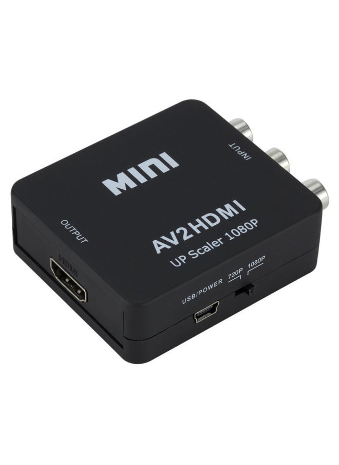Generic AV TO HDMI Converter AV2HDMI Support HD Output AV TO HDMI 1080p Shop-Color:White  - Image 5