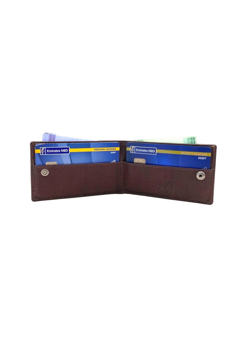 ليفراي محفظة نحيفة للبطاقات والنقود (مع حماية RFID) - موديل 707NL - Image 1