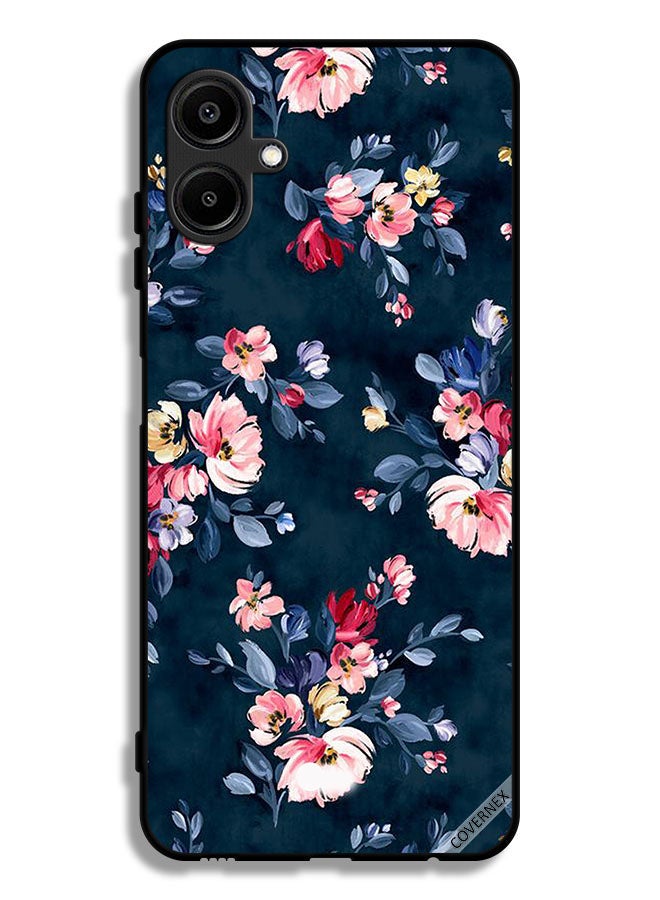 Covernex Samsung Galaxy F06 5G Protective Case Cover Hand Painted Flowers - Image 1
