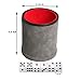 RERIVER Leatherette Dice Cup Set with 6 Dices Felt Lining Inside Quiet for Playing Liars Dice Farkle Board Games - Image 4