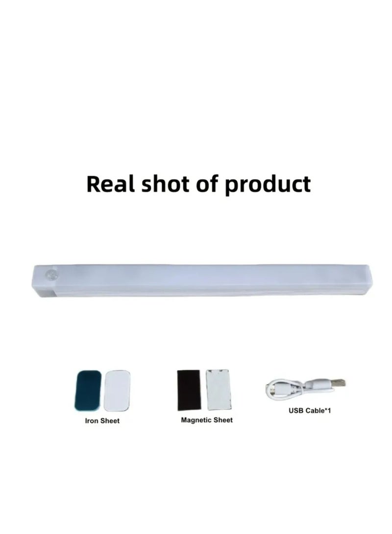 Night Lights Wireless LED Motion Sensor Lamp USB Rechargeable Magnetic Portable Wardrobe Bedside Closet Kitchen Aisle Detector - Image 3