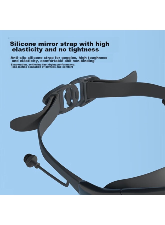 Jettiger Jiehu Swimming Goggles, High-definition Anti-fog Gl For Nearsightedness, Waterproof Diving Goggles For Men And Women, Adult Clear Lens Protective Eyewear - Image 5