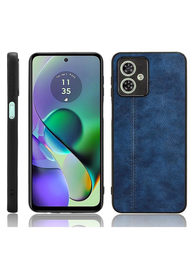 S-TOP Case For Motorola Moto G54 Cow Pattern Sewing Back Cover Phone Case - Image 1