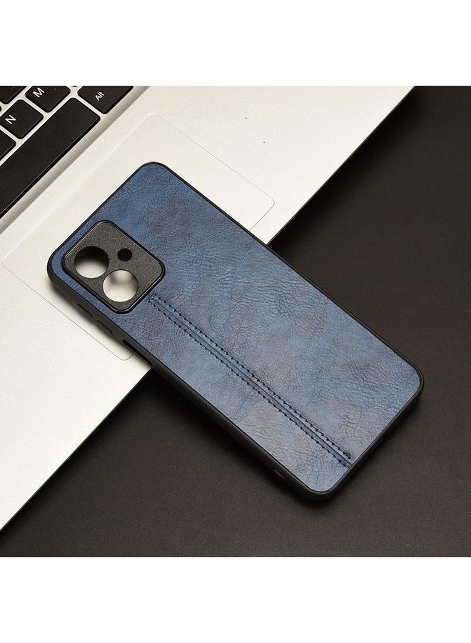 S-TOP Case For Motorola Moto G54 Cow Pattern Sewing Back Cover Phone Case - Image 2