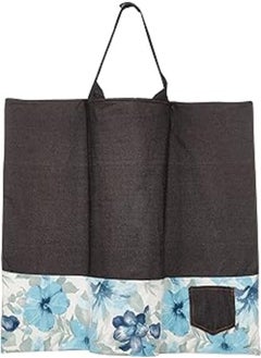 Mix and Max Mix&Max Nursing cover printed flowers for unisex -Black 