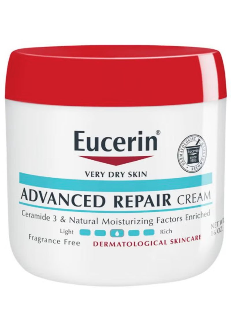 Eucerin Natural Moisturizing Advanced Repair Cream light 454g