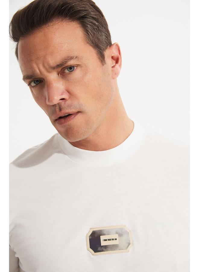 JUNE June Men Printed T-Shirt White  - Image 2
