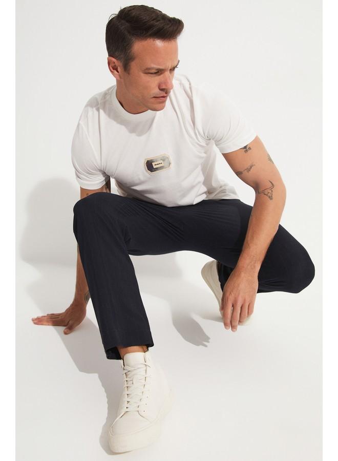 JUNE June Men Printed T-Shirt White  - Image 3