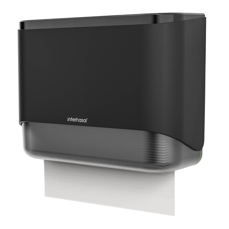 interhasa! interhasa Paper Towel Dispenser Wall Mounted Adhesive Multifold Trifold c Fold Commercial Paper Towel Dispenser for Bathroom 108 L x 35 W x 8 H