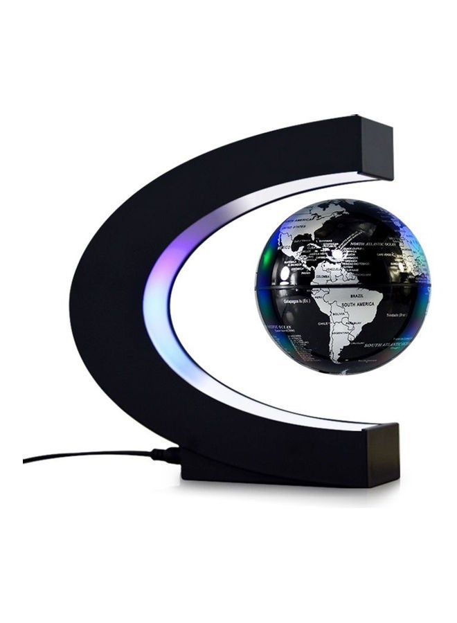 NIBEMINENT Floating Globe With LED Base Black - Image 1
